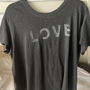 Sparkly graphic tee